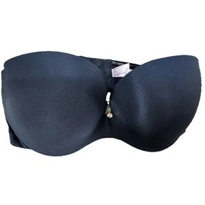 Victoria's‎ Secret Very Sexy Smooth Push-Up Strapless Bra 36D Black VS Lingerie